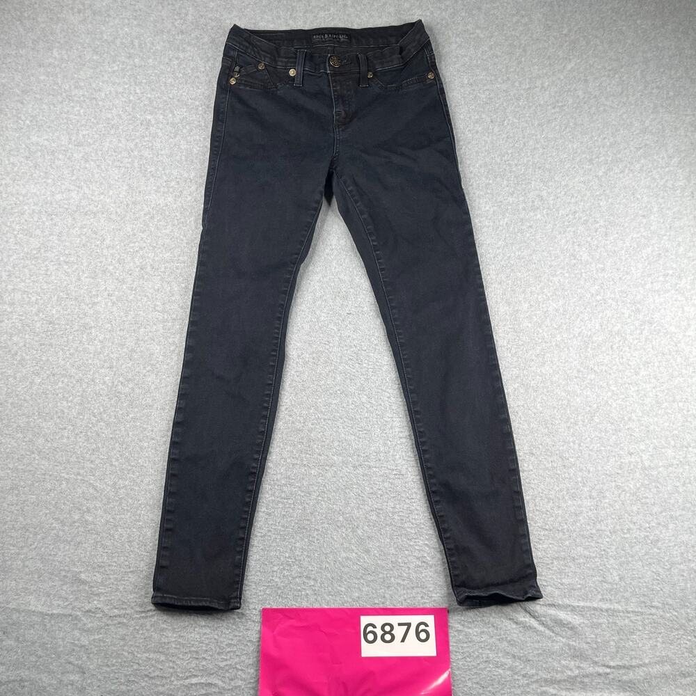 Rock & Republic Denim Jeans Dark Wash Womens Size 10 M